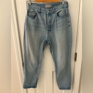 Everlane The Curvy 90s Cheeky Straight Jeans Light Wash Size 29